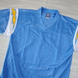 Vintage NFL Pro Line Los Angeles Chargers Blank Jersey Mens Large Blue‎ NWT